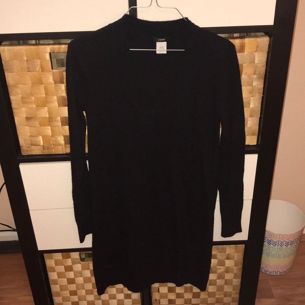 J.Crew Sweater Dress (black, size S)